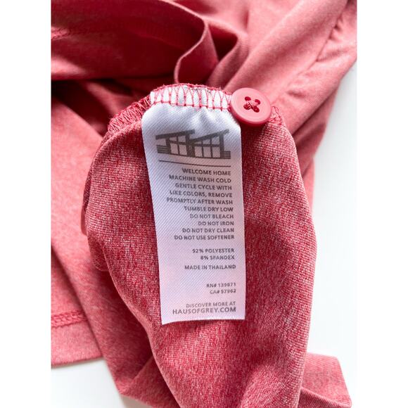 Men's Matte Grey Performance Golf Polo Shirt Size XL - Picture 7 of 8